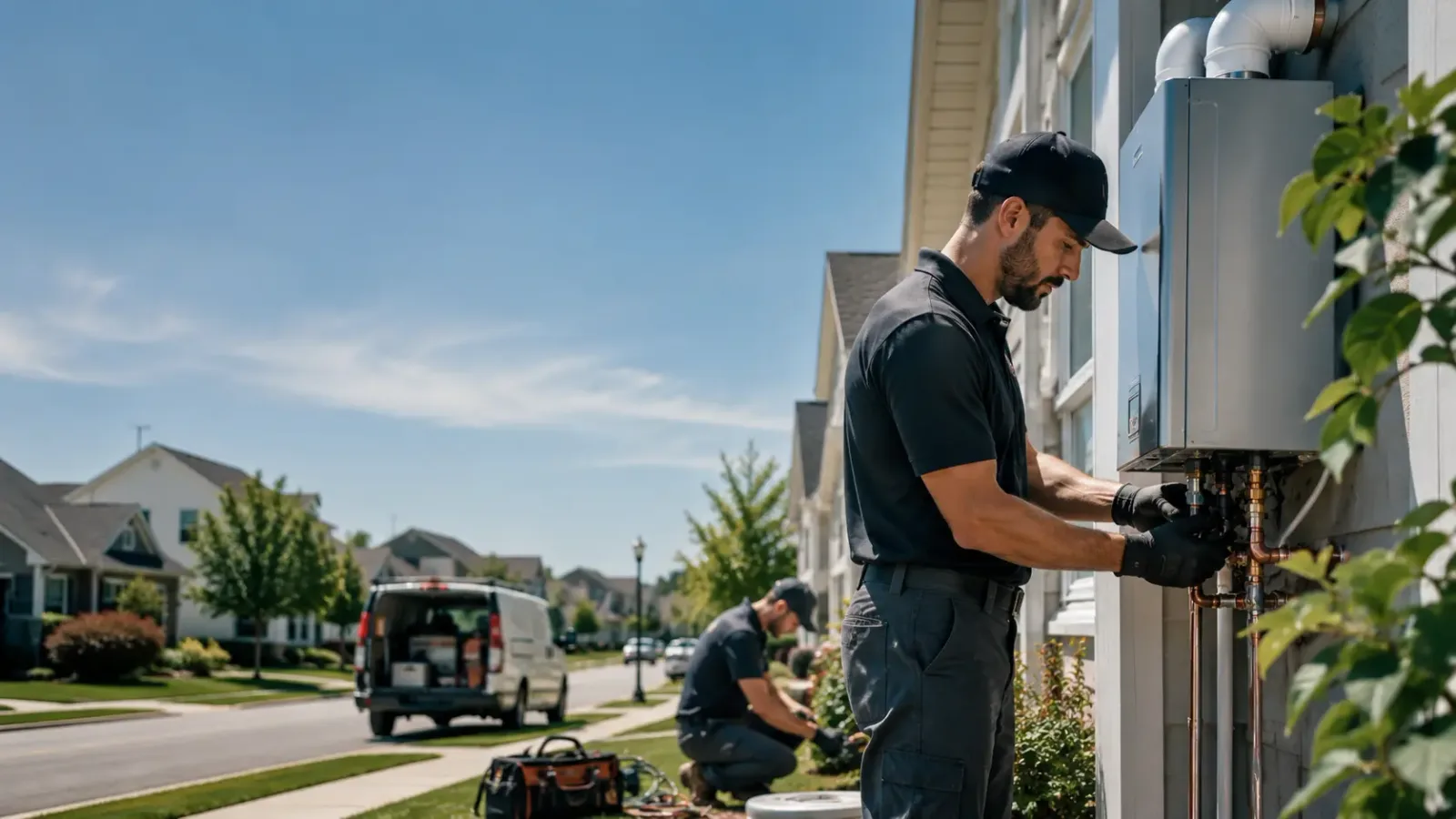 Tankless Water Heater Installation in Franklin, MA